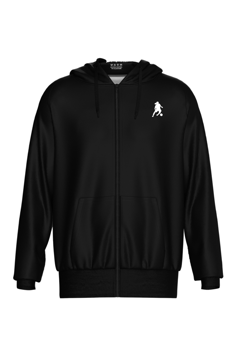 Ronaldinho Classico Zip Hoodie – Men’s – YS / Black