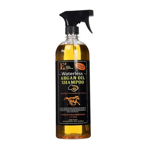 E3 Elite Equine Evolution, E3 Argan Oil Shampoo Waterless, 32 Oz