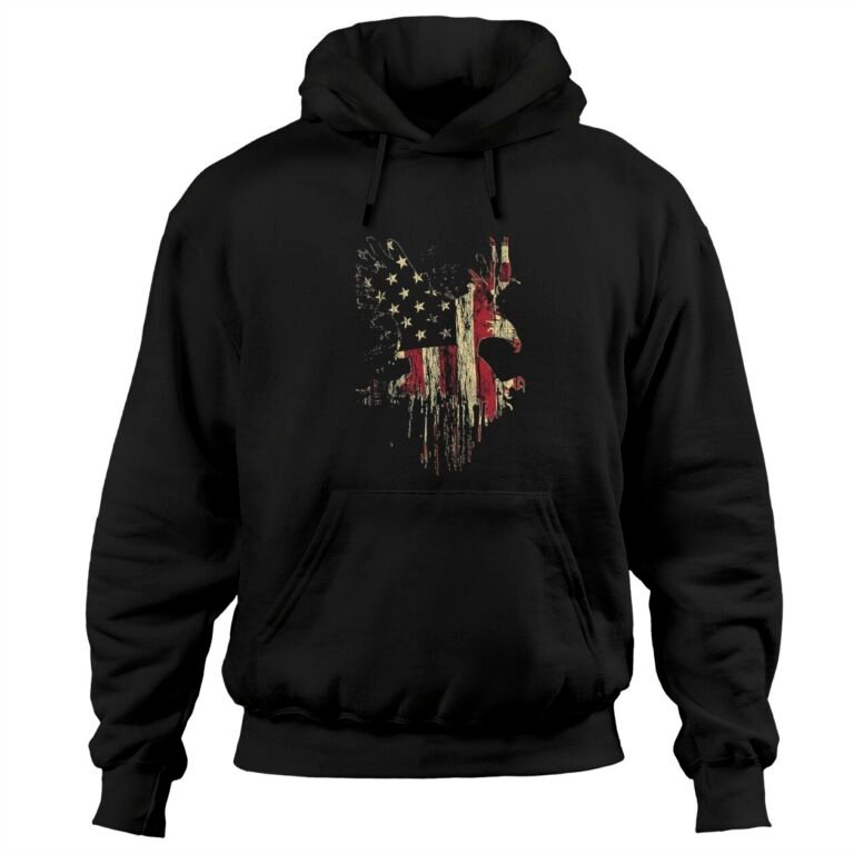 Eagle Old Glory Men’s Hoodie