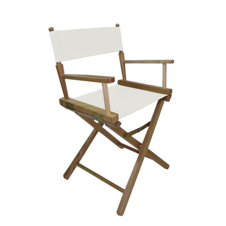 Gold Medal 18 inch Table Height CONTEMPORARY Directors Chair