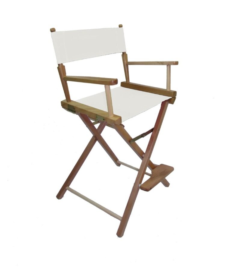 Gold Medal 24 inch Counter Height CONTEMPORARY Directors Chair