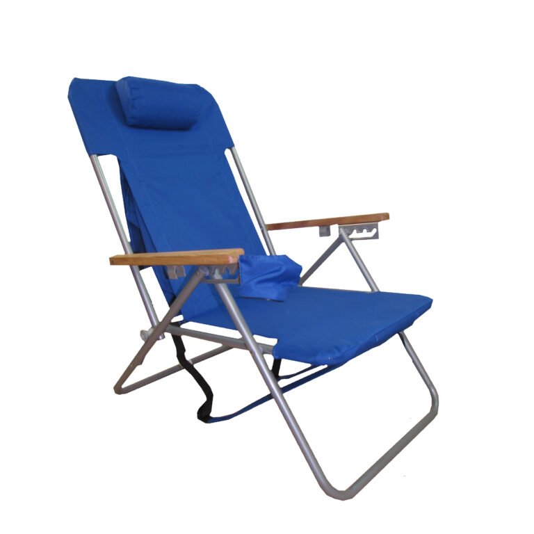 Hi-Back Steel Backpack Chair by Rio Beach