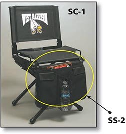 Stadium Stow Chair Storage Organizer by Stadium Chair