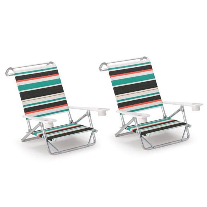 Mini-Sun Chaise with MGP Arms and Cupholders by Telescope – Set of 2