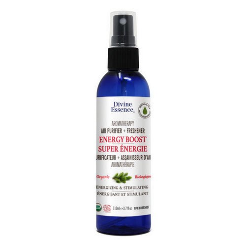Energy Boost Air Purifier + Freshener Organic 110 Ml by Divine Essence