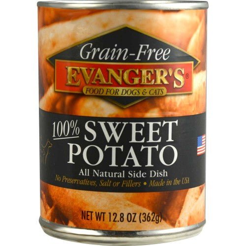 Evangers, Evanger’s Grain-Free Wet Dog & Cat Food, Sweet Potato, 12Each/12.8 Oz, 12 Pack