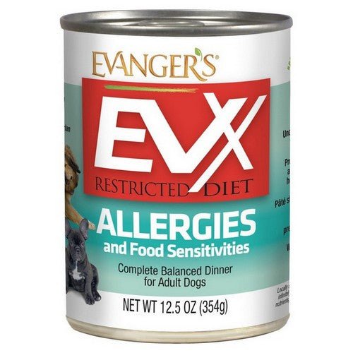 Evangers, EVx Restricted Diet Allergies And Food Sensitivities Wet Dog Food, 12 Count /
