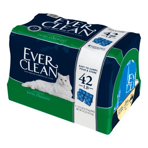 Ever Clean, Ever Clean Extra Strength Unscented Cat Litter, 1 Each/42 lb
