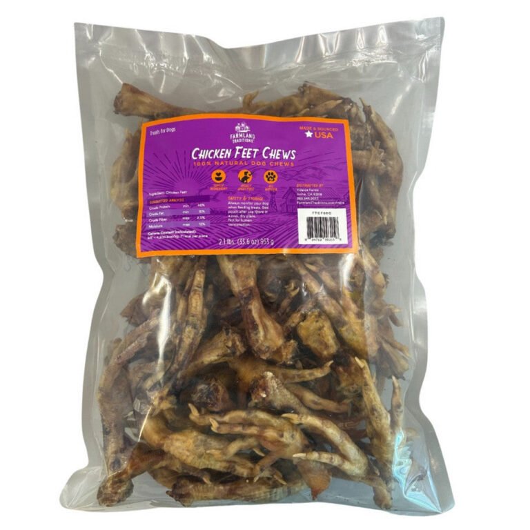 Farmland Traditions, Farmland Traditions Chicken Feet Dog Treats, 2.1 Lbs