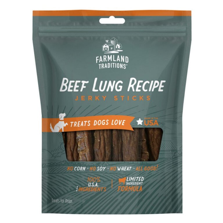 Farmland Traditions, Farmland Traditions Simple Snacks Beef Lung Jerky Sticks Dog Treats