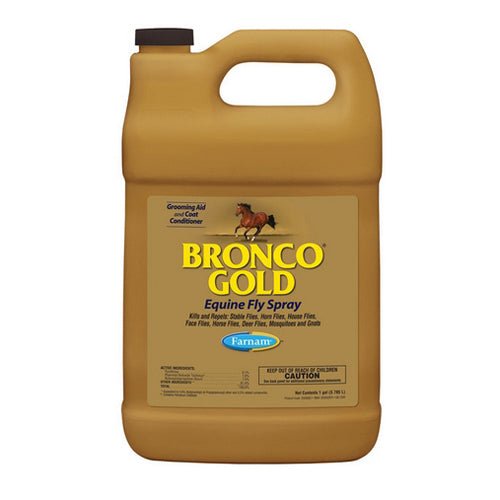 Farnam, Bronco Gold Equine Fly Spray, 1 Gallon