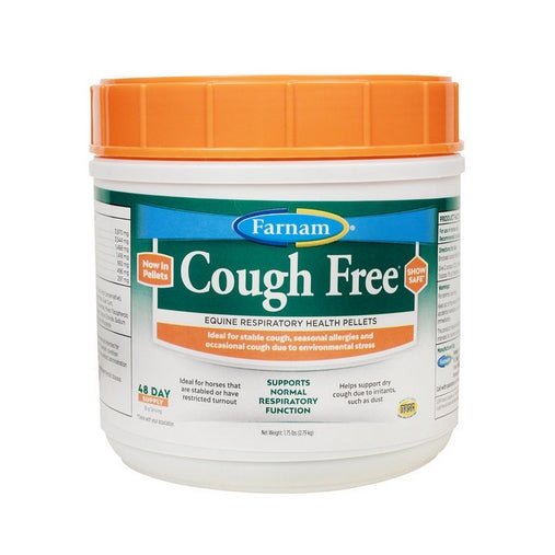 Farnam, Cough Free Equine Respiratory Health 48 Day Supply, 1.75 Lbs