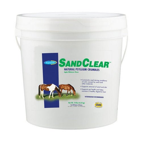 Farnam, SandClear Natural Psyllium Crumbles, 10 Lbs