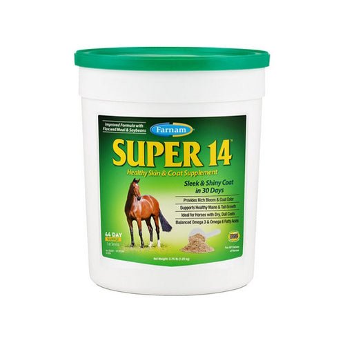 Farnam, Super 4 Healthy Skin & Coat Supplement, 2.75 Lbs