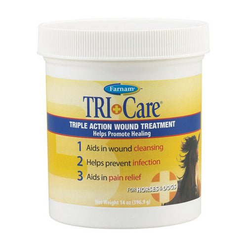 Farnam, Tri-Care Triple Action Wound Treatment, 14 Oz