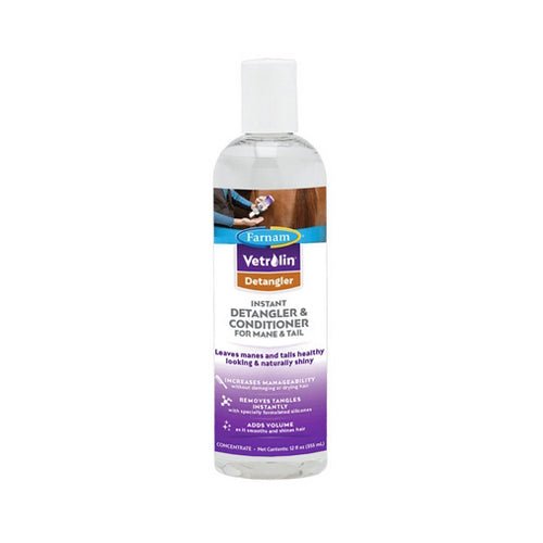 Farnam, Vetrolin Concentrated Detangle, 12 Oz