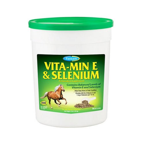 Farnam, Vita-Min E & Selenium Crumbles Horse Supplement, 3 Lbs