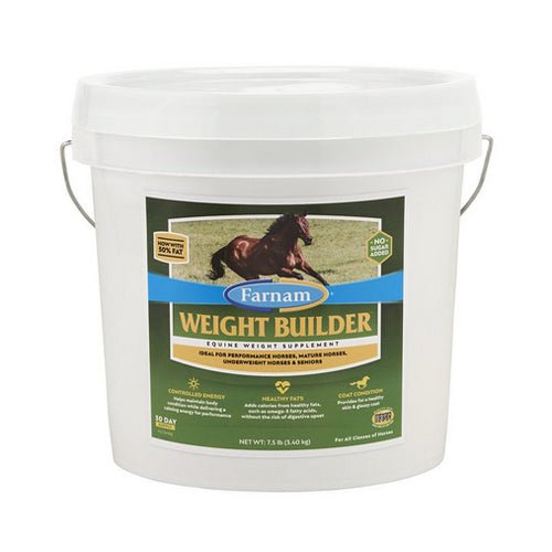Farnam, Weight Builder Equine Weight Supplement, 7.5 Lbs