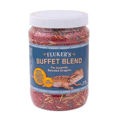 Fluker’s, Fluker’s Buffet Blend Juvenile Bearded Dragon Formula Freeze Dried Food, 1