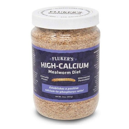 Flukers, Flukers High-Calcium Mealworm Diet, 12 oz