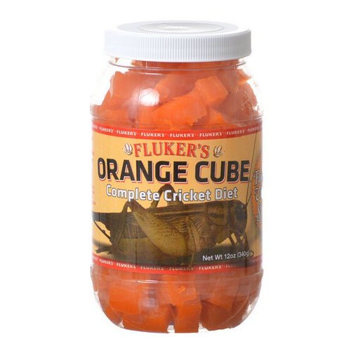 Flukers, Orange Cube Complete Cricket Diet, 12 oz