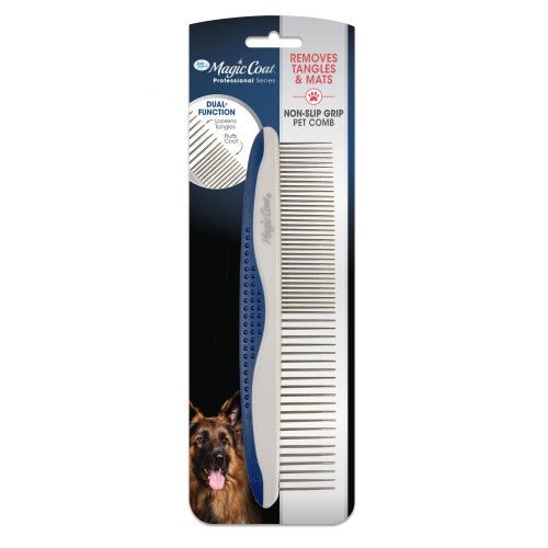 Four Paws, Four Paws Magic Coat Professional Series Non-Slip Grip Pet Comb, 1 Each/One