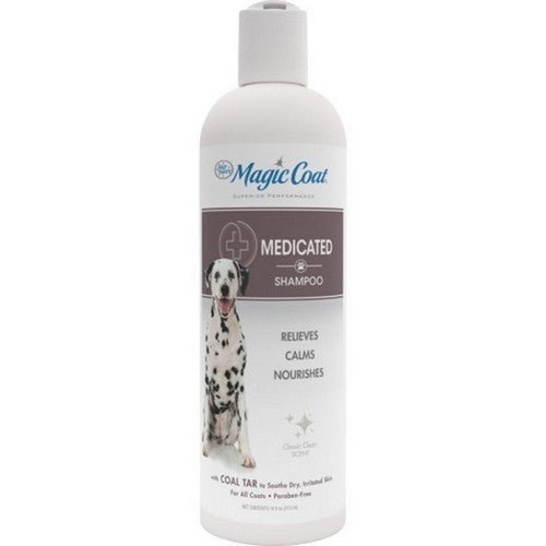 Four Paws, Magic Coat Medicated Dog Shampoo For Skin Allergies, 1 Count / 16 Oz