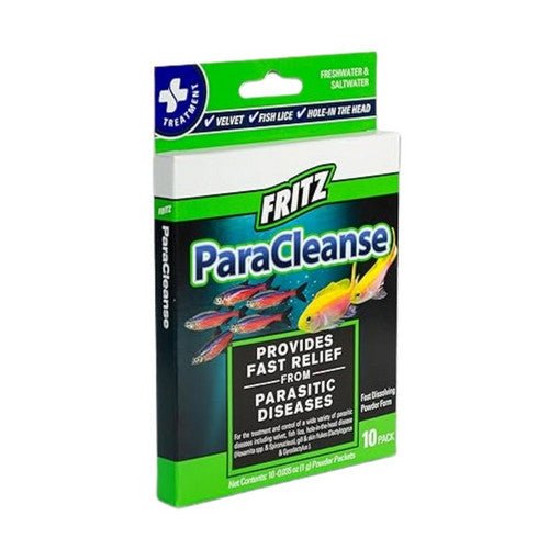 Fritz Aquatics, Fritz Aquatics ParaCleanse Parasitic Disease Treatment, 10 count
