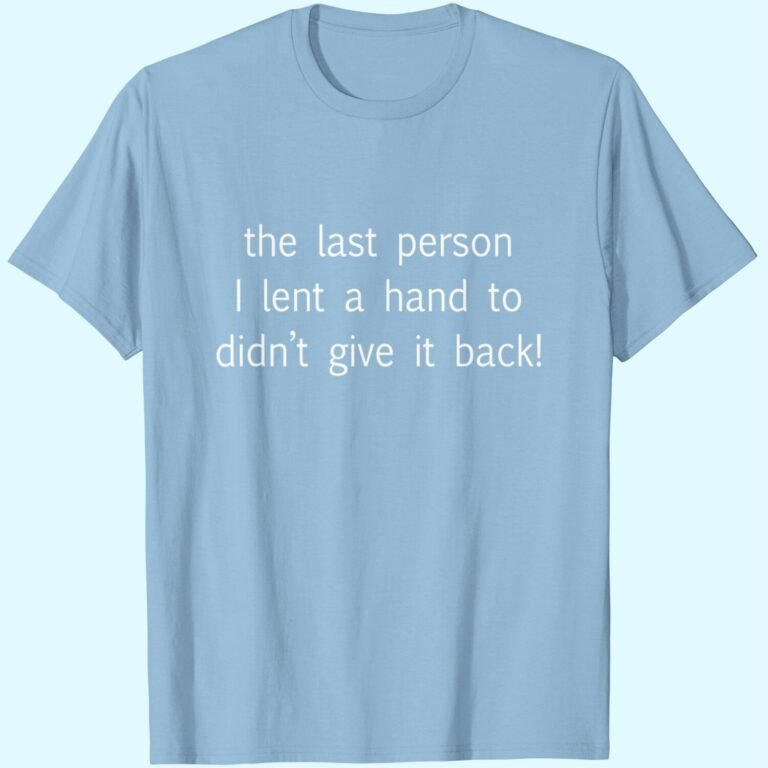 Funny Amputee Shirt Arm Amputee Hand Joke Gift