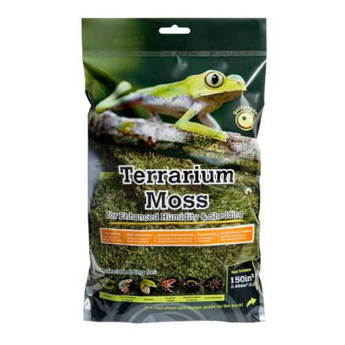 Galapagos, Galapagos Pillow Moss for Tropical & Forest Tanks, Fresh Green, 1 Each/2.6 qt