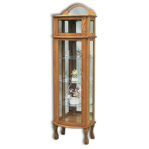 Rectangular Bonnet Top Curio