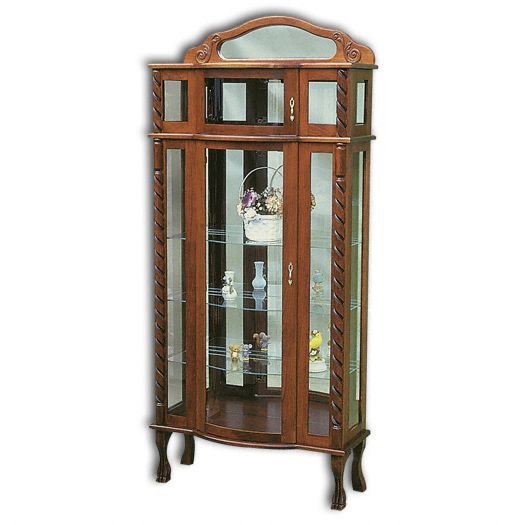 Tri-Front Bonnet Top Curio