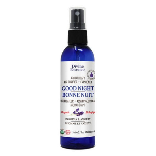 Good Night Air Purifier + Freshenr Organic 110 Ml by Divine Essence