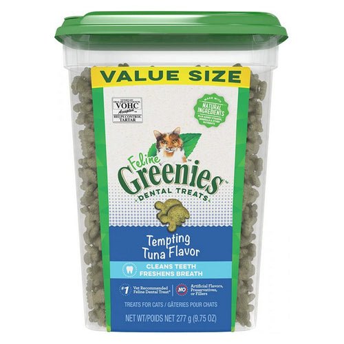 Greenies, Greenies Feline Dental Treats Tempting Tuna Flavor, 9.75 oz
