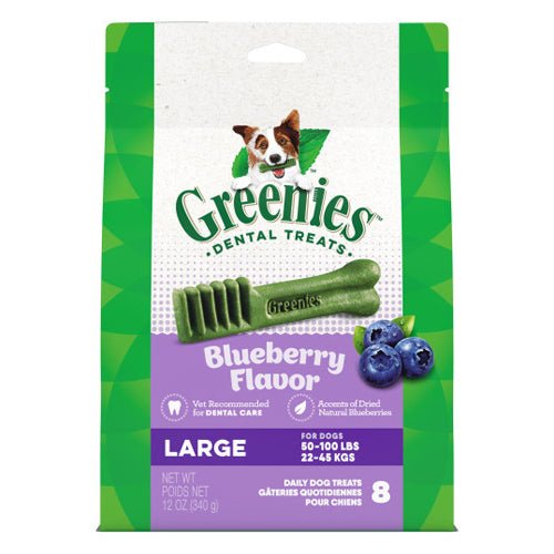 Greenies, Greenies Large Blueberry Treat Pack, 12 Oz