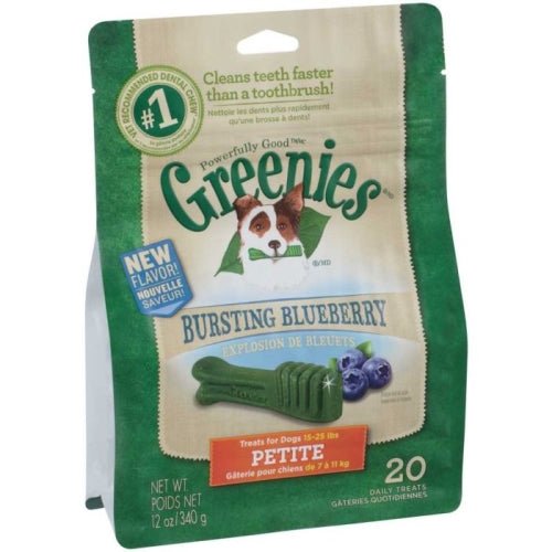 Greenies, Greenies Petite Blueberry Treat Pack, 12 Oz