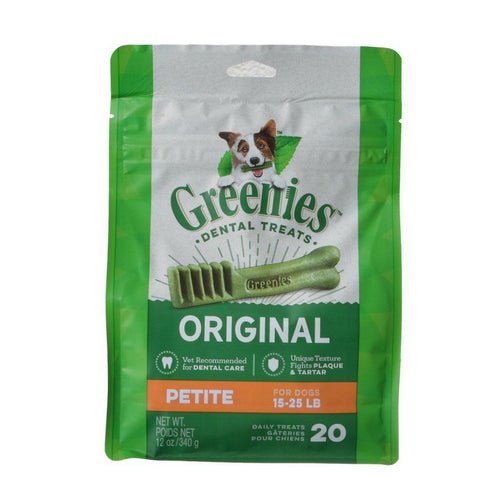 Greenies, Greenies Petite Dental Dog Treats, 20 count