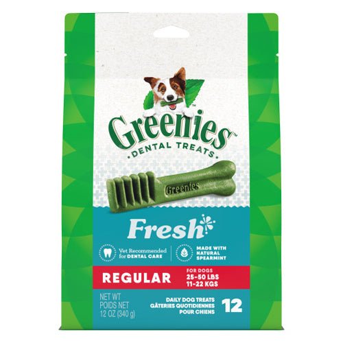 Greenies, Greenies Regular Fresh Treat Pack, 12 Oz