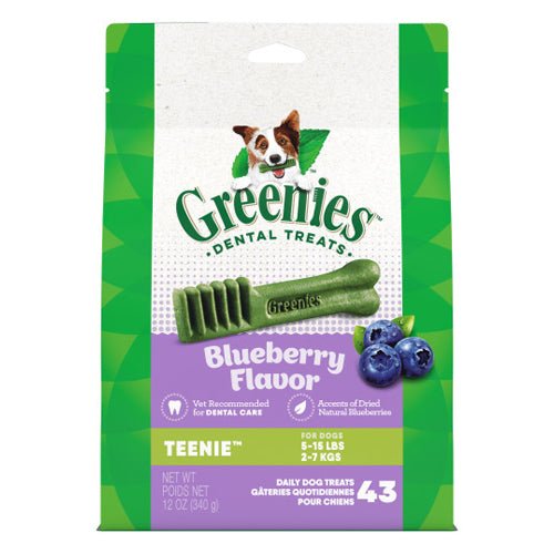 Greenies, Greenies Teenie Blueberry Treat Pack, 12 Oz