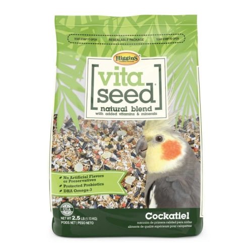 Higgins, Higgins Cockatiel, 2.5 Lbs