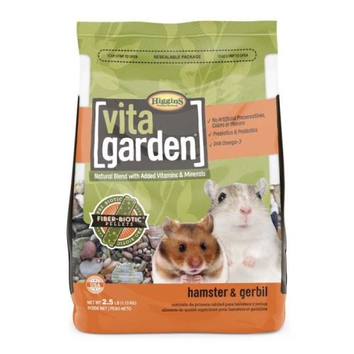 Higgins, Higgins Garden Hamster & Gerbil, 2.5 Lbs