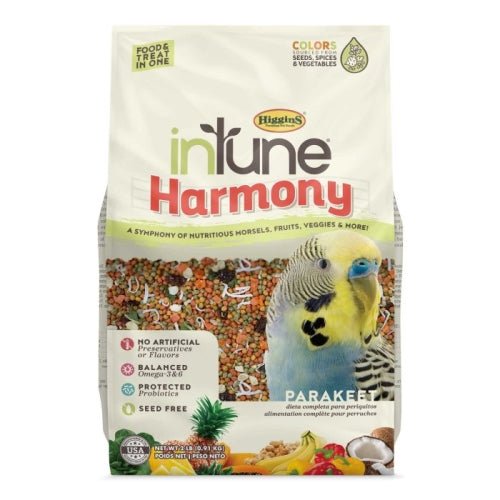 Higgins, Higgins Intune Harmony Parakeet, 2Lbs