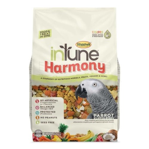 Higgins, Higgins Intune Harmony Parrot, 3 Lbs