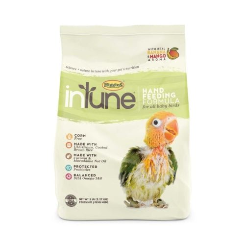 Higgins, Higgins Intune Regular Hand Feeding, 5 Lbs