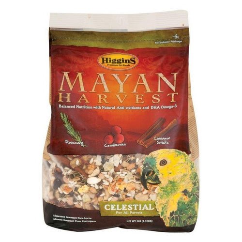 Higgins, Higgins Mayan Harvest Celestial Mix Large Hookbill, 3 Lbs