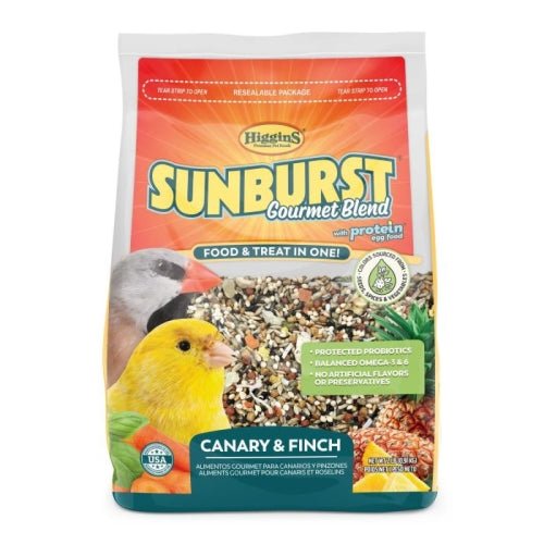 Higgins, Higgins Sunburst Canary/Finch, 2Lbs