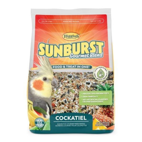 Higgins, Higgins Sunburst Cockatiel, 3 Lbs