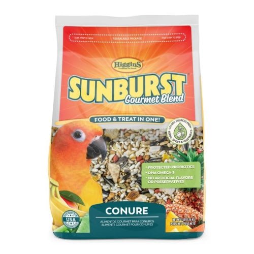 Higgins, Higgins Sunburst Conure, 3 Lbs