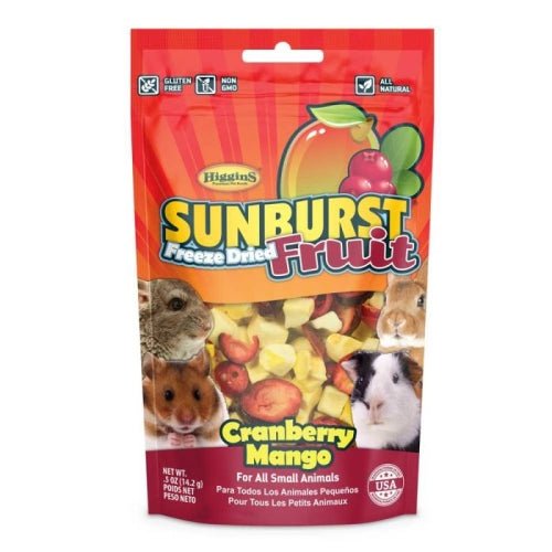 Higgins, Higgins Sunburst Freeze Dried Fruit Cranberry Mango, .5 Oz