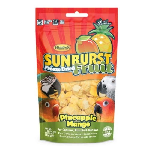 Higgins, Higgins Sunburst Freeze Dried Fruit Pineapple Mango, .5 Oz